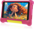 AEEZO Android 16 Kids Tablet with Case,7 inch Tablet for Kids, 24GB RAM+128GB ROM, 1280 * 800 IPS HD Touch Screen, 2.0GHz Quad-core Toddler Tablets,5G WiFi6,2500mAh,Purple